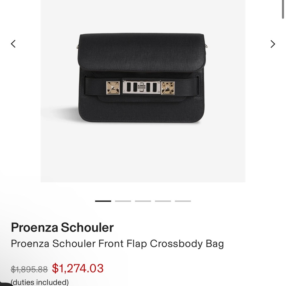 PROENZA SCHOULER
LEATHER PS11 CLASSIC CROSSBODY BAG